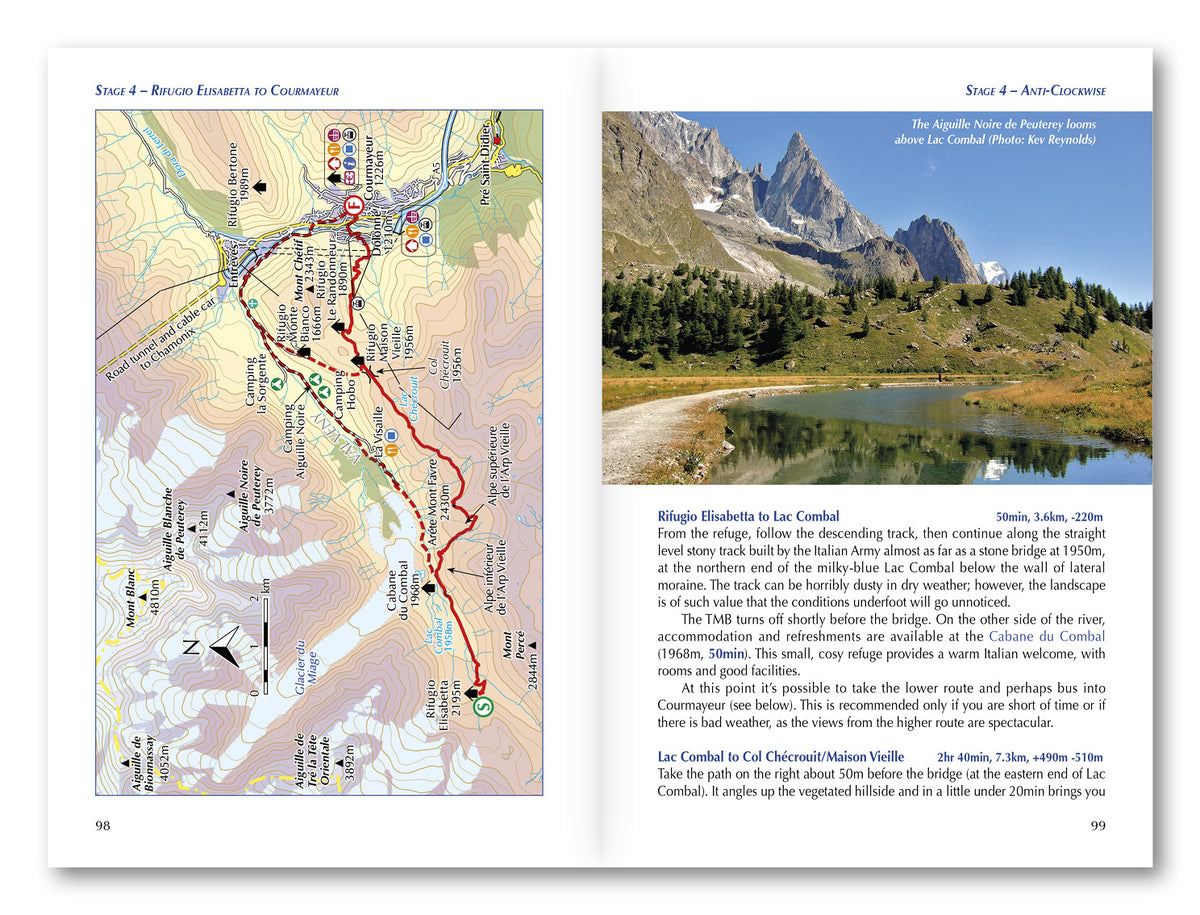 Trekking the Tour du Mont Blanc - Route Photos