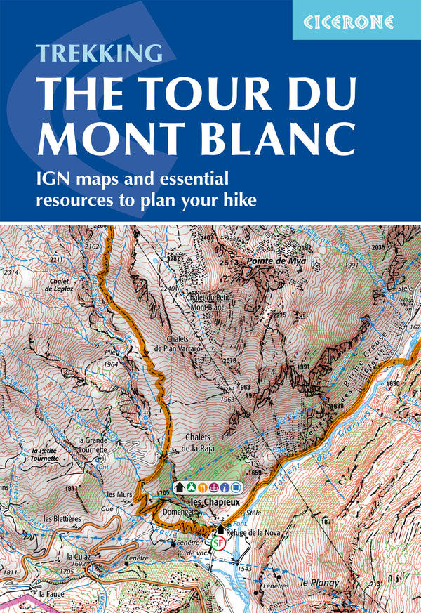 Tour du Mont Blanc Map Booklet - Print