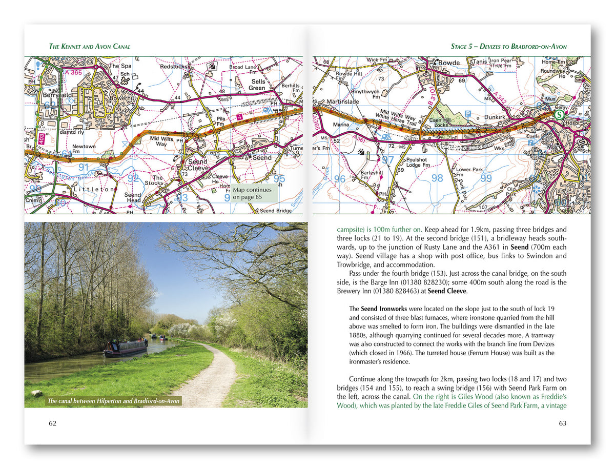 The Kennet and Avon Canal - Route Photos