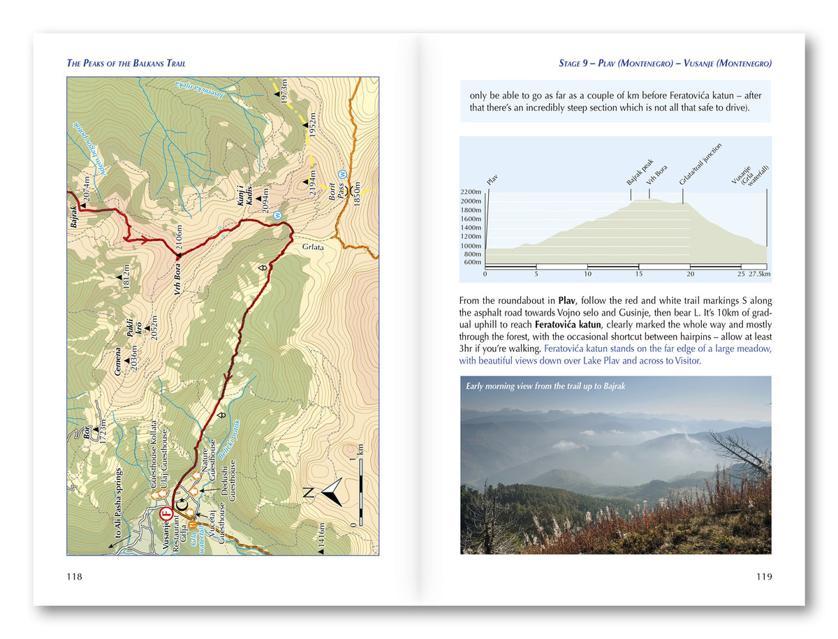 The Peaks of the Balkans Trail - Route Photos