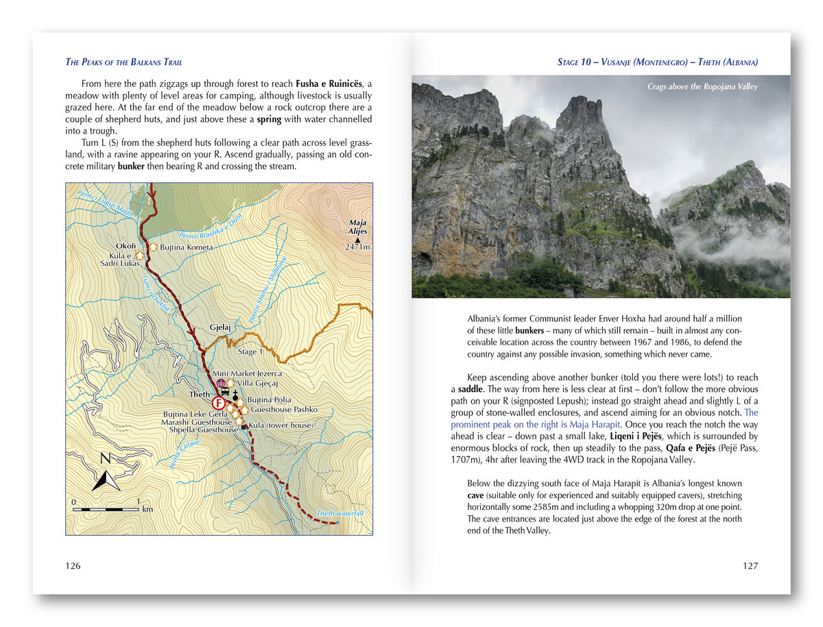 The Peaks of the Balkans Trail - Route Photos