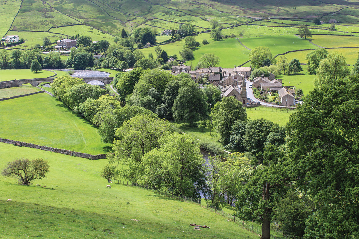15 Short Walks in the Yorkshire Dales - Grassington, Skipton, Malham and Ilkley - Route Photos - Burnsall is a quintessential Dales village