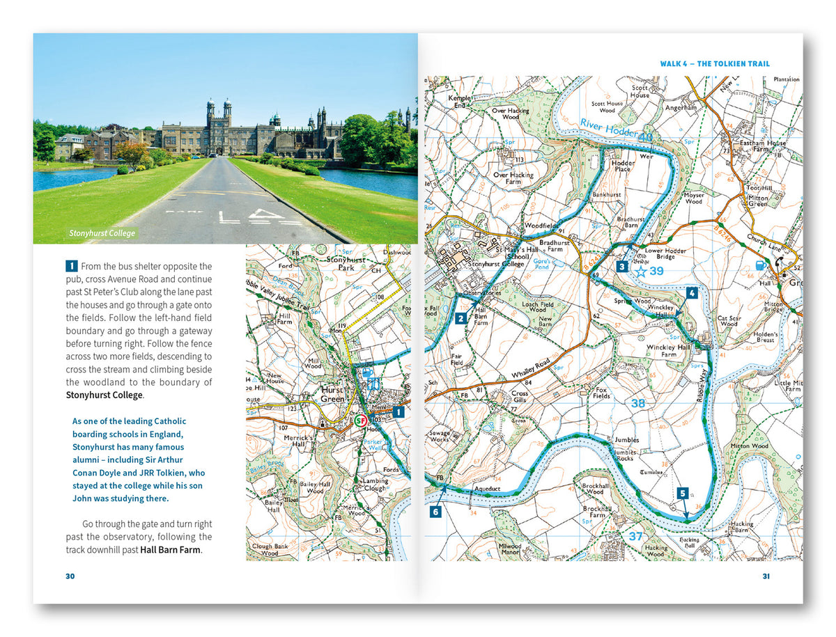 15 Short Walks in the Ribble Valley - Route Photos