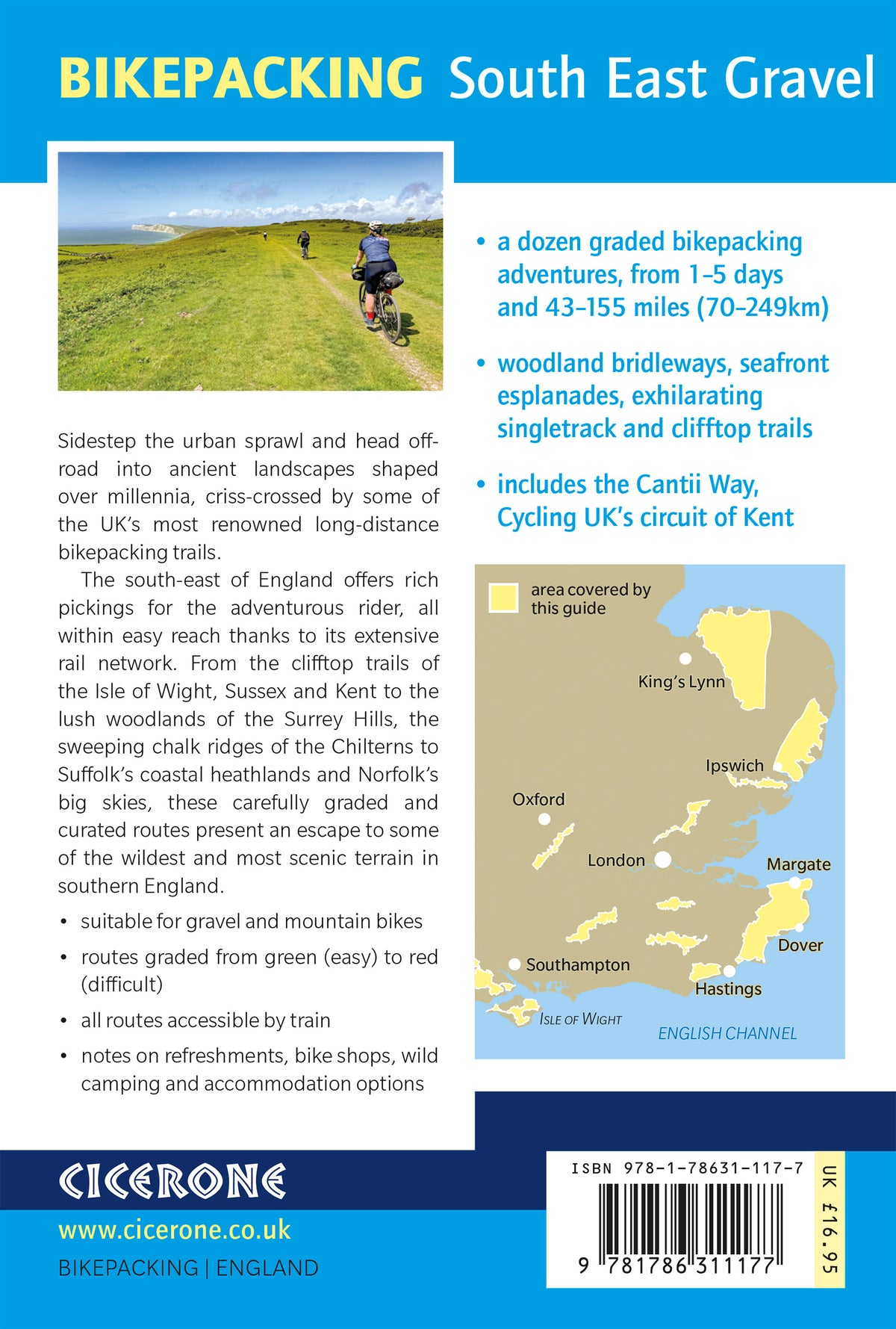 Bikepacking - South East Gravel - Back Cover