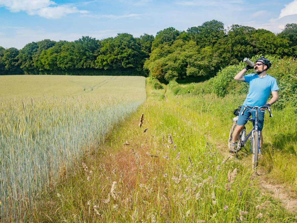 Bikepacking - South East Gravel - Route Photos - Thirsty work on the Chiltern Hills