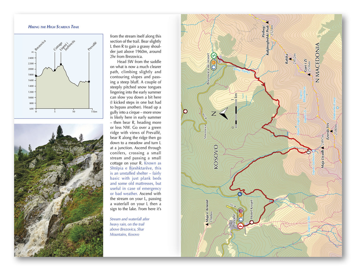 Hiking the High Scardus Trail - Route Photos