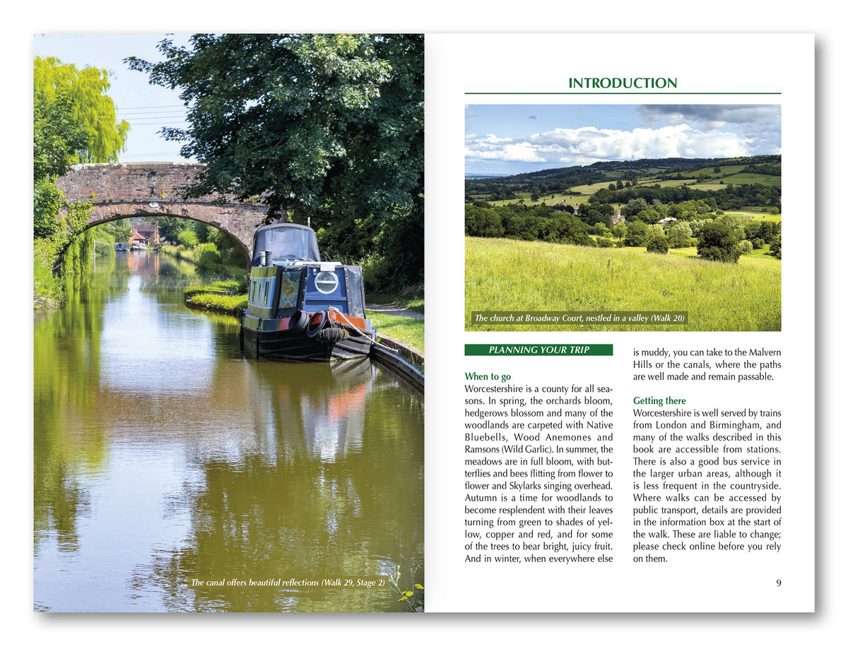 Walking in Worcestershire - Route Photos