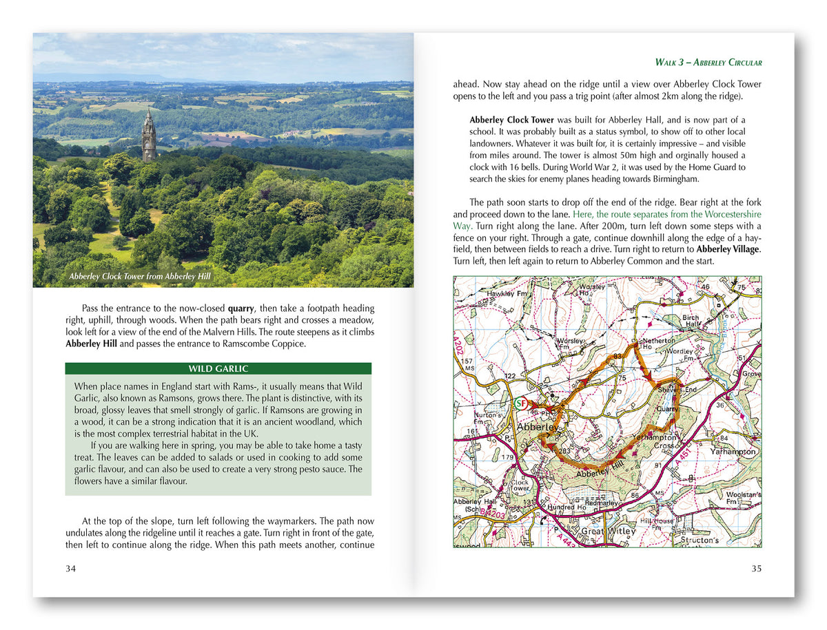 Walking in Worcestershire - Route Photos