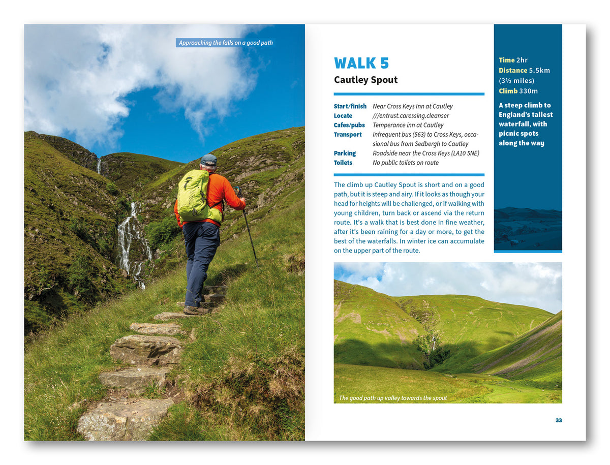 15 Short Walks in the Yorkshire Dales - Sedbergh, Kirkby Lonsdale and Ingleton - Route Photos