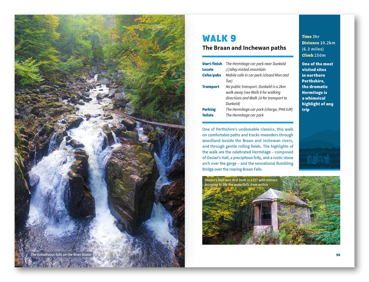 15 Short Walks in Perthshire North - Pitlochry, Aberfeldy and Dunkeld - Route Photos