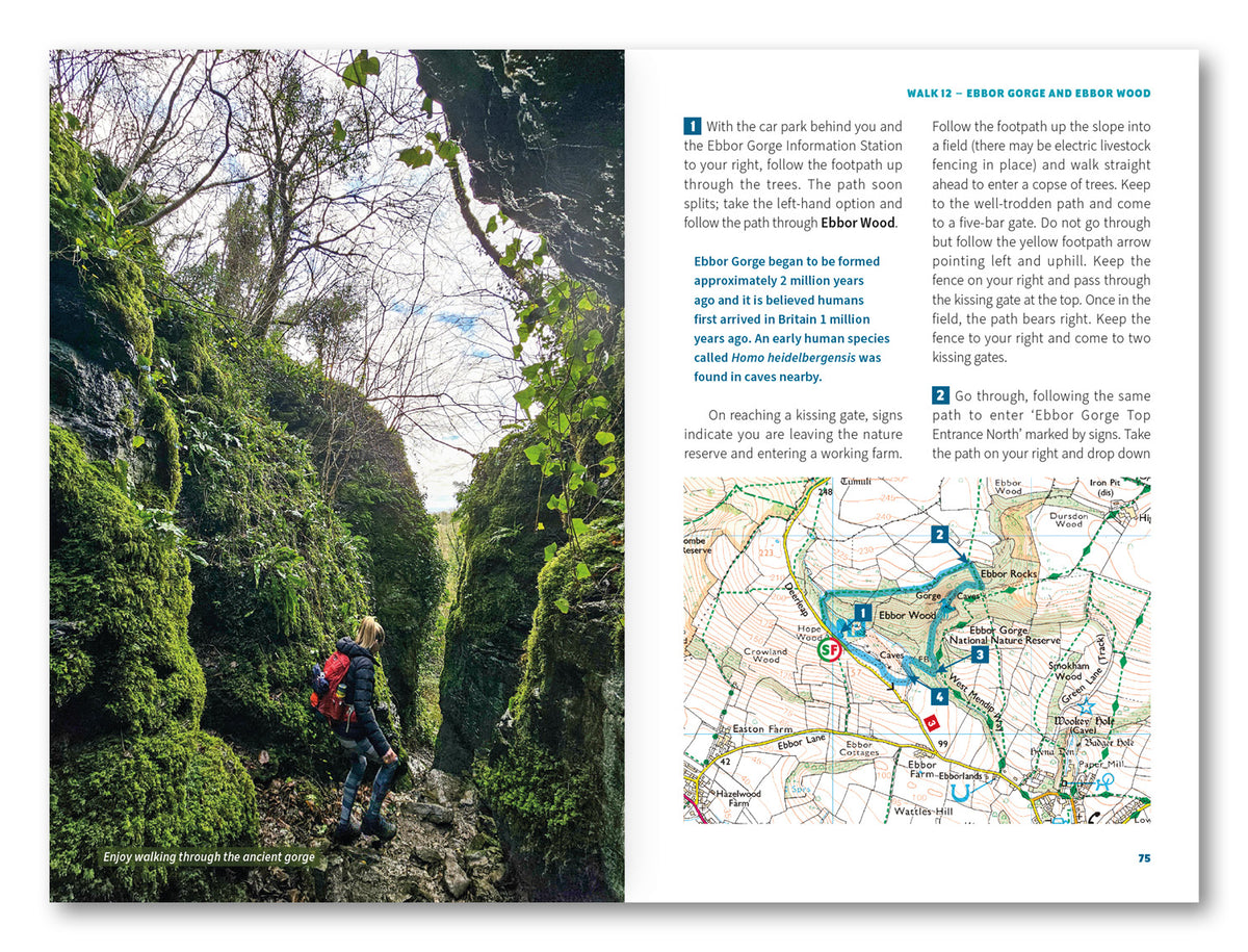 15 Short Walks Cheddar and the Mendips - Route Photos