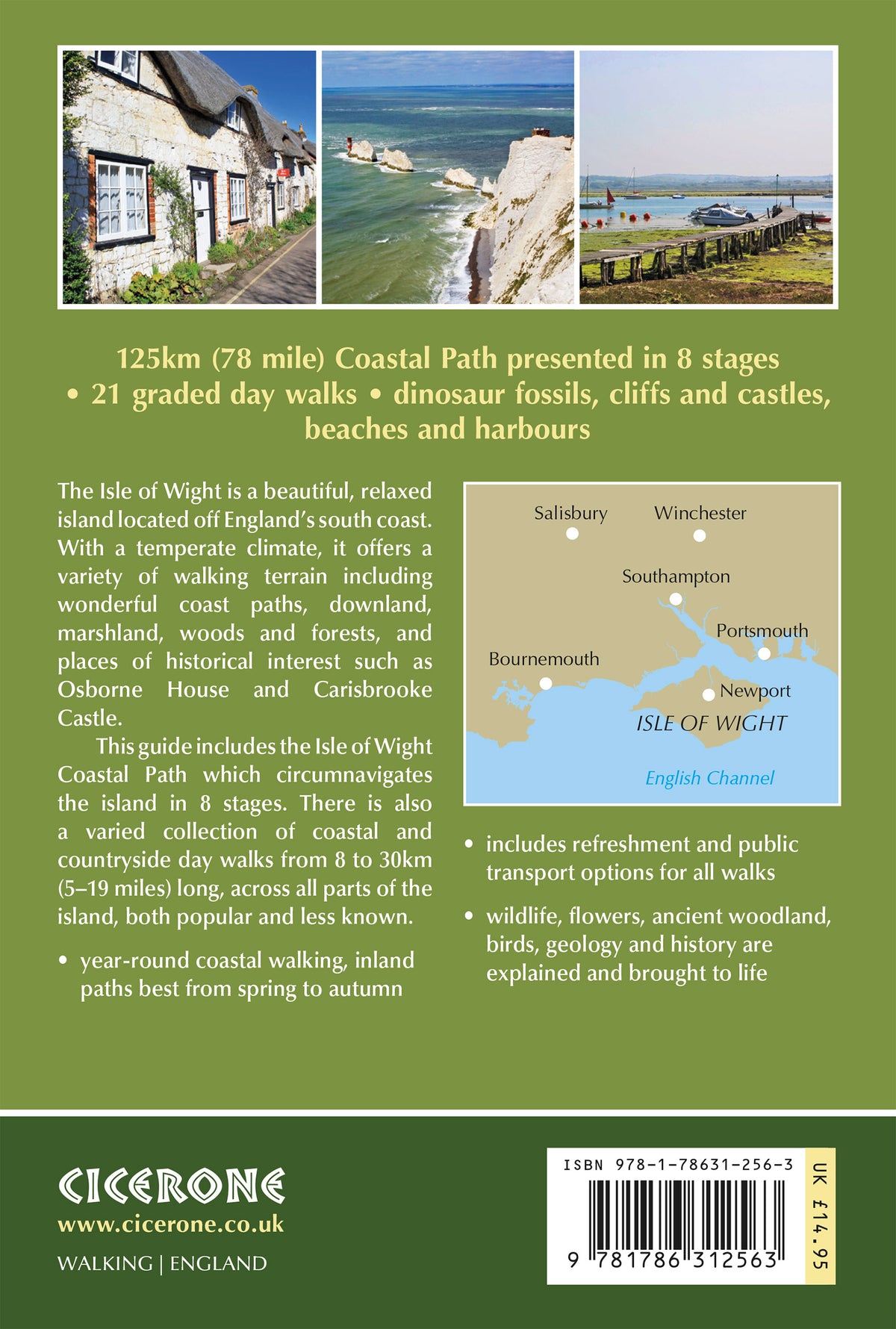 Walking on the Isle of Wight - Back Cover
