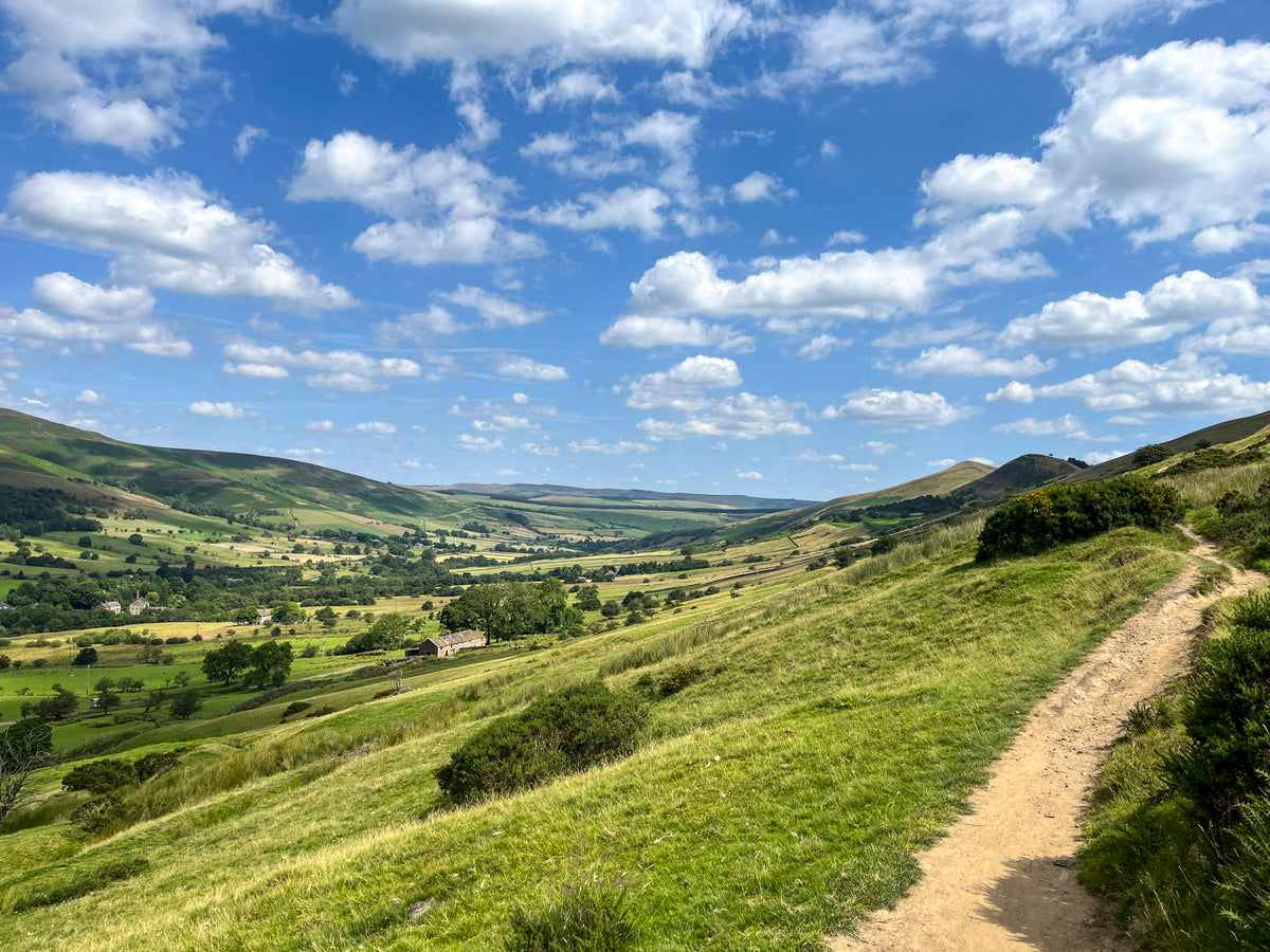 15 Short Walks in the Peak District - Edale and the Hope Valley - Route Photos - Edale valley (Walks 1, 2, 3, 7)