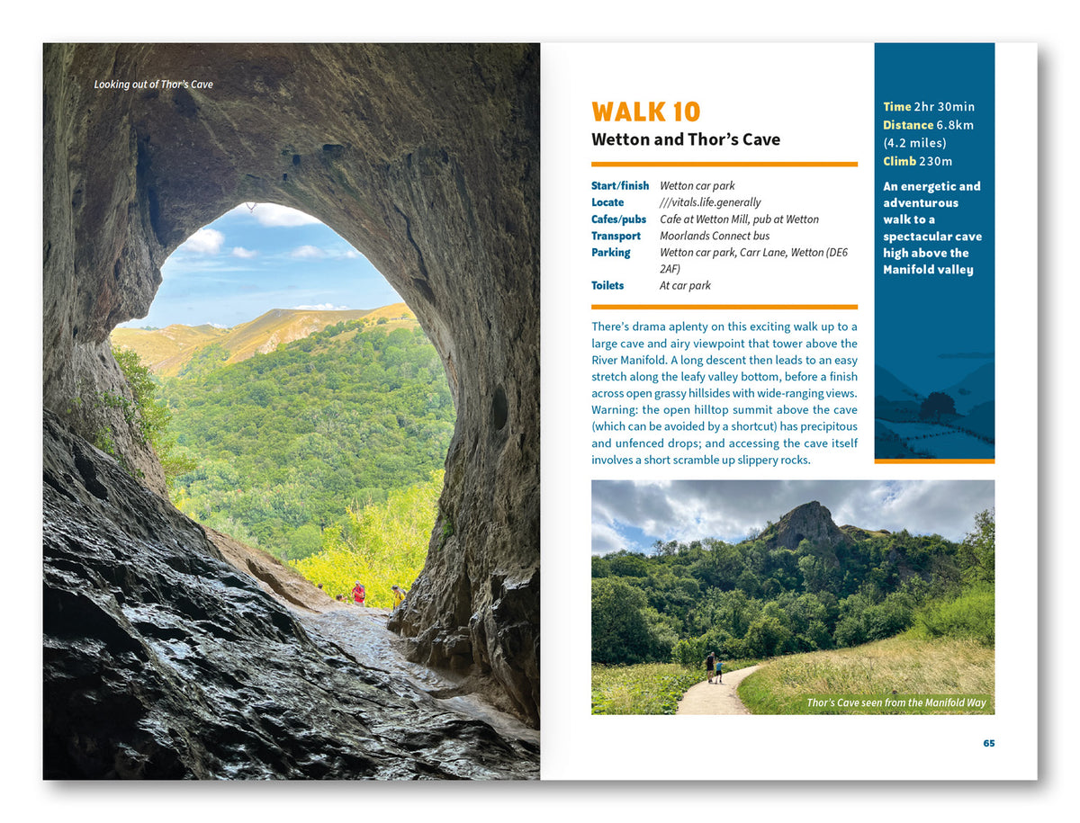 15 Short Walks in the Peak District - Buxton, Dove Dale and the South West Peak - Route Photos