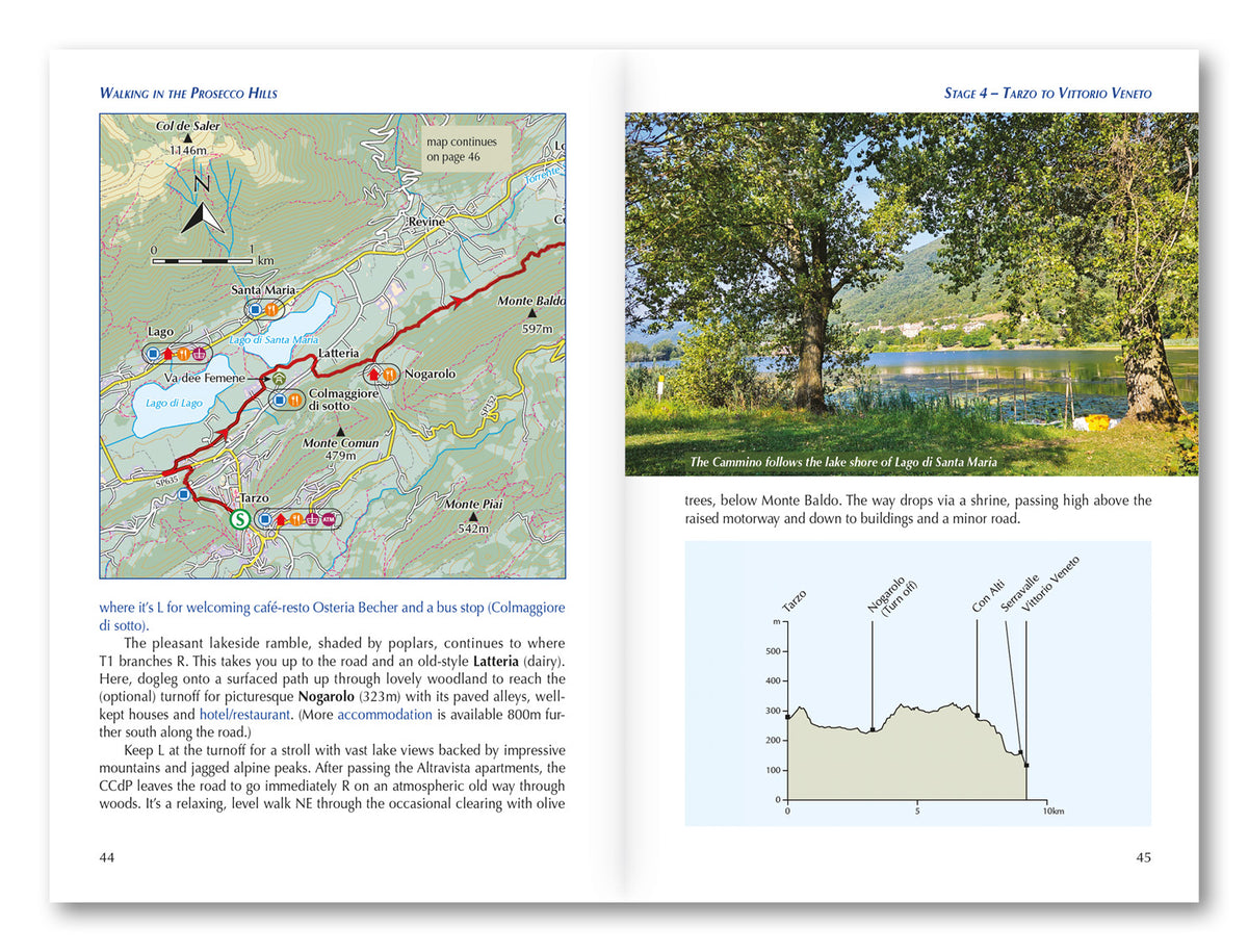 Walking in the Prosecco Hills - Route Photos