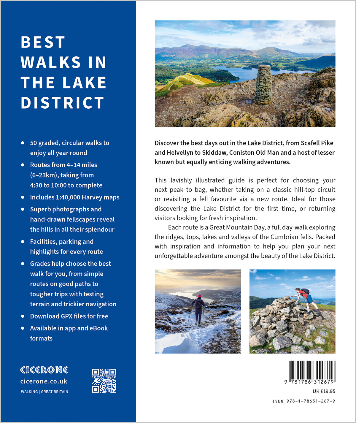 Best Walks in the Lake District - Back Cover
