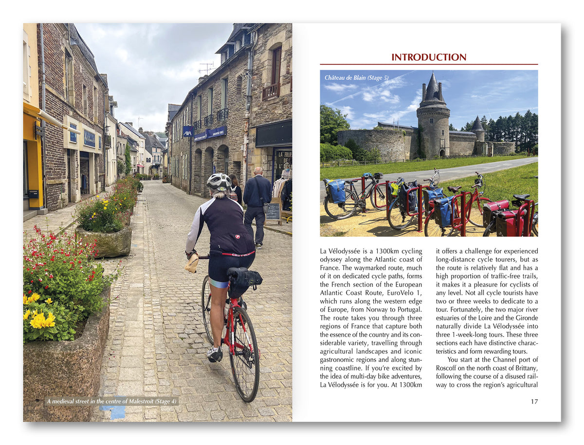 Cycling La Velodyssee - Route Photos