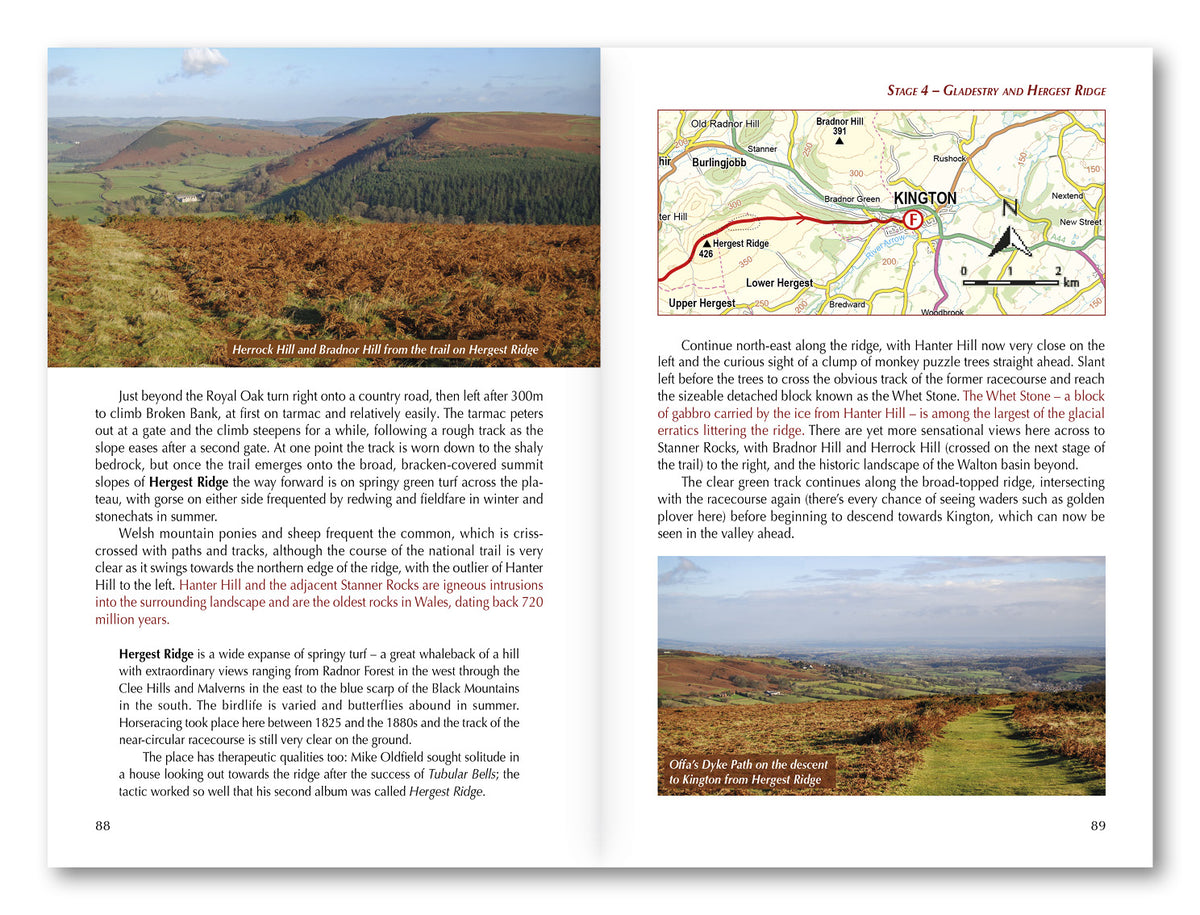 Offa's Dyke Path - Route Photos