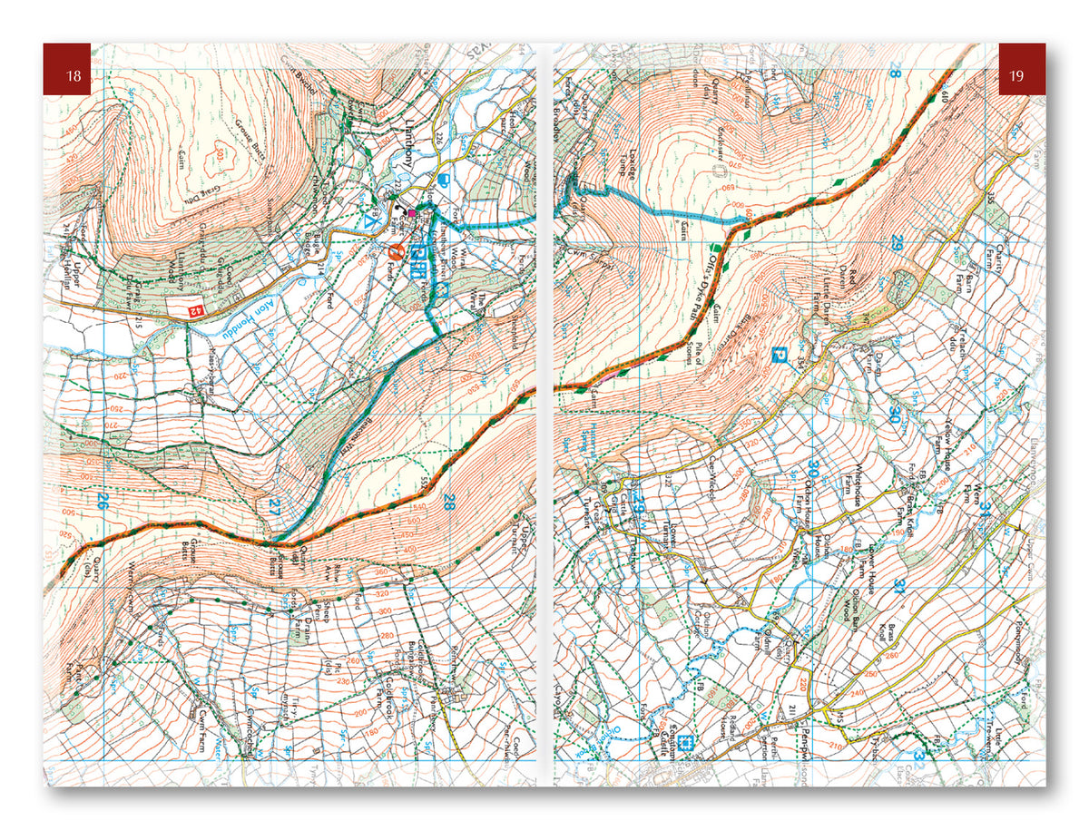 Offa's Dyke Path - Route Photos