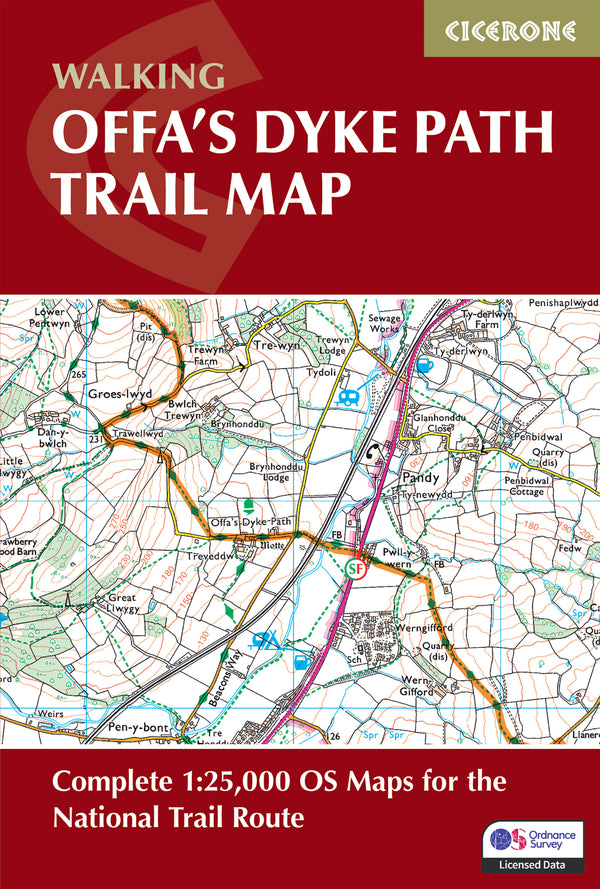 Offa's Dyke Path Trail Map