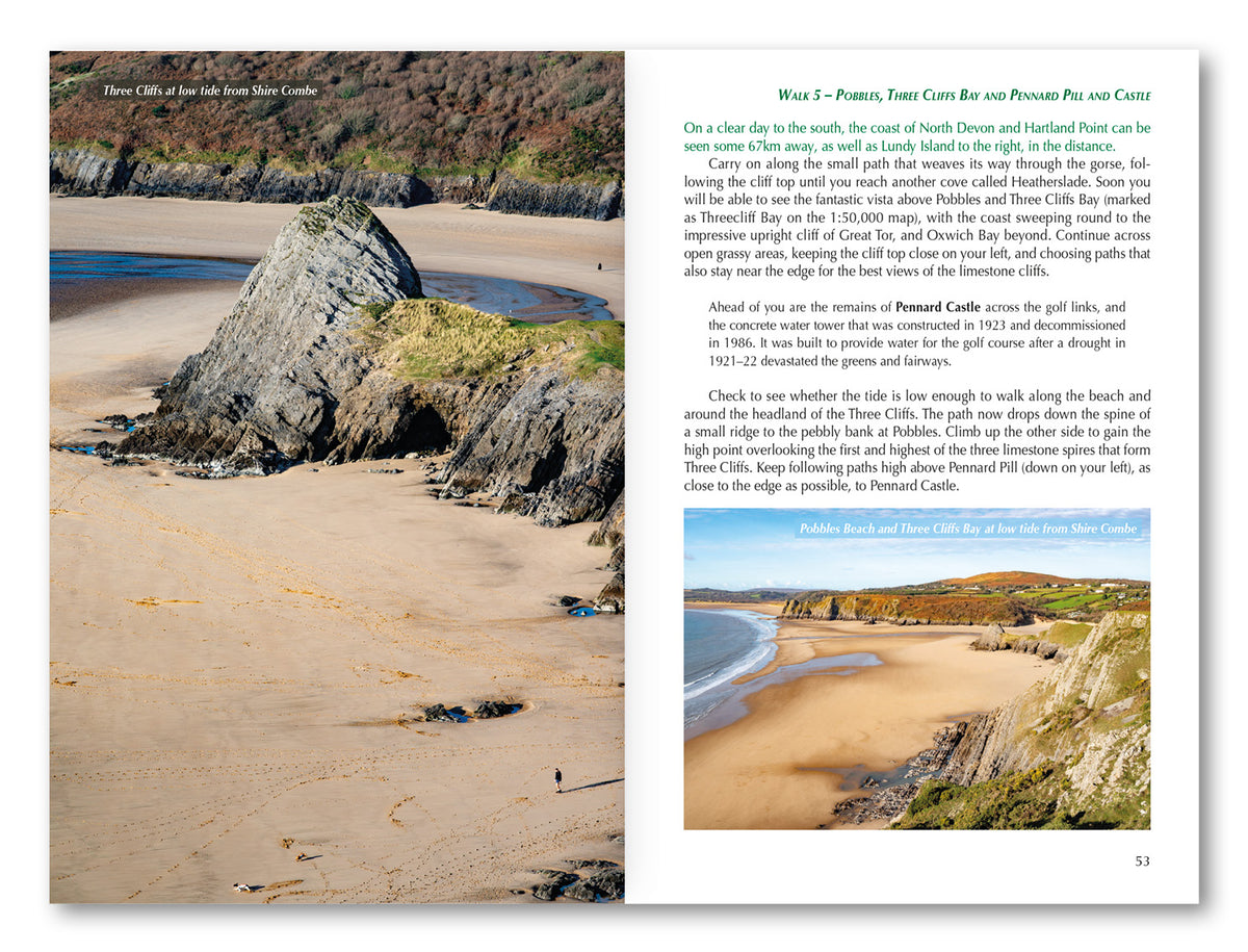 Walking in Gower - Route Photos