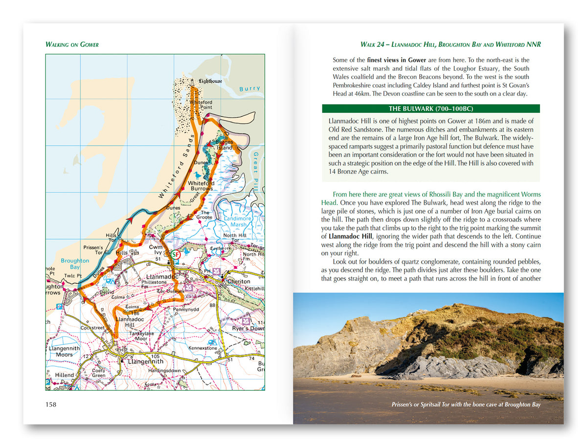 Walking in Gower - Route Photos