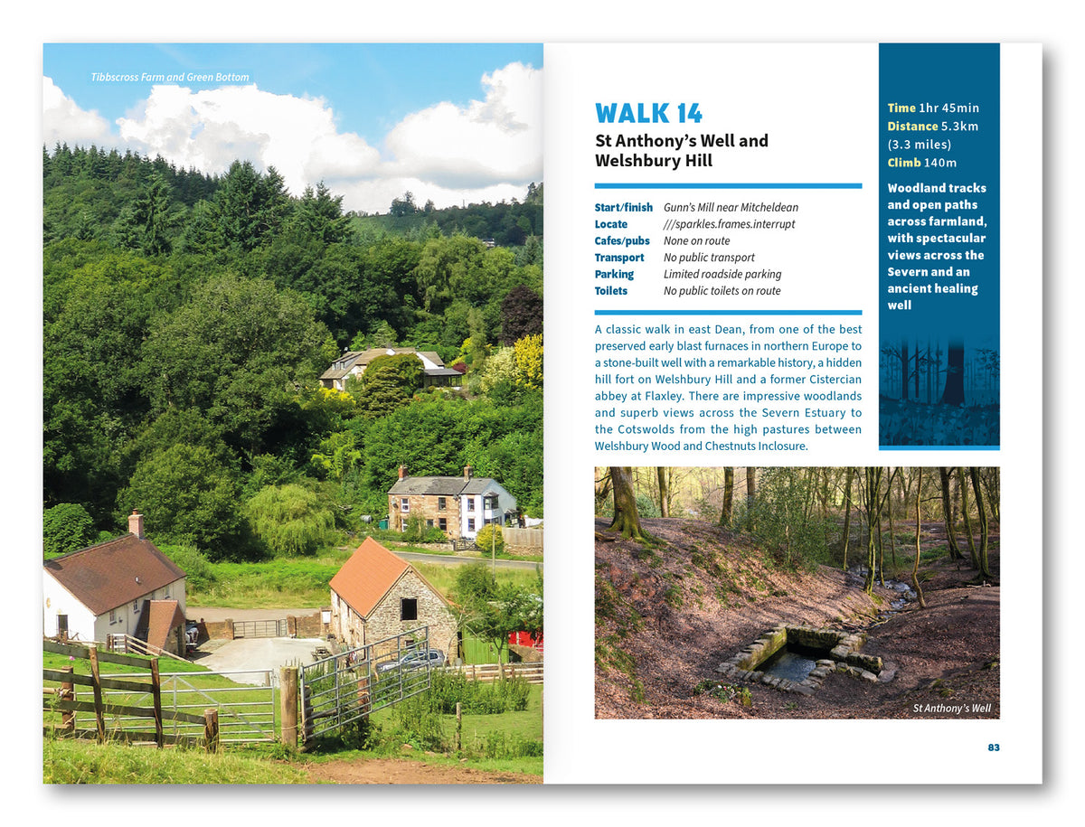 15 Short Walks in the Forest of Dean - Route Photos