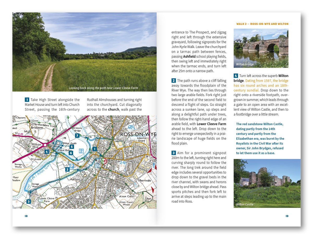 15 Short Walks in the Wye Valley - Route Photos