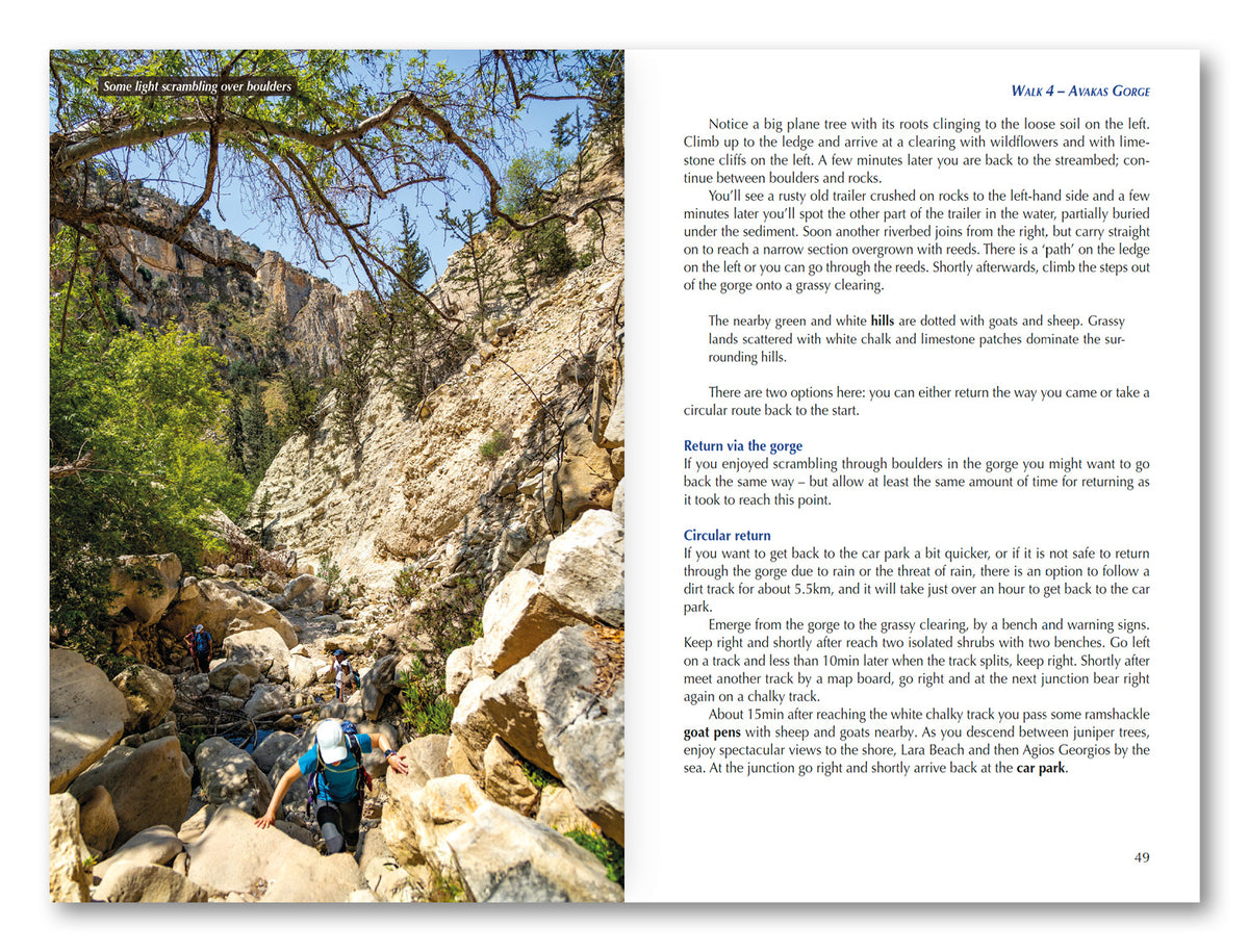 Walking in Cyprus - Route Photos