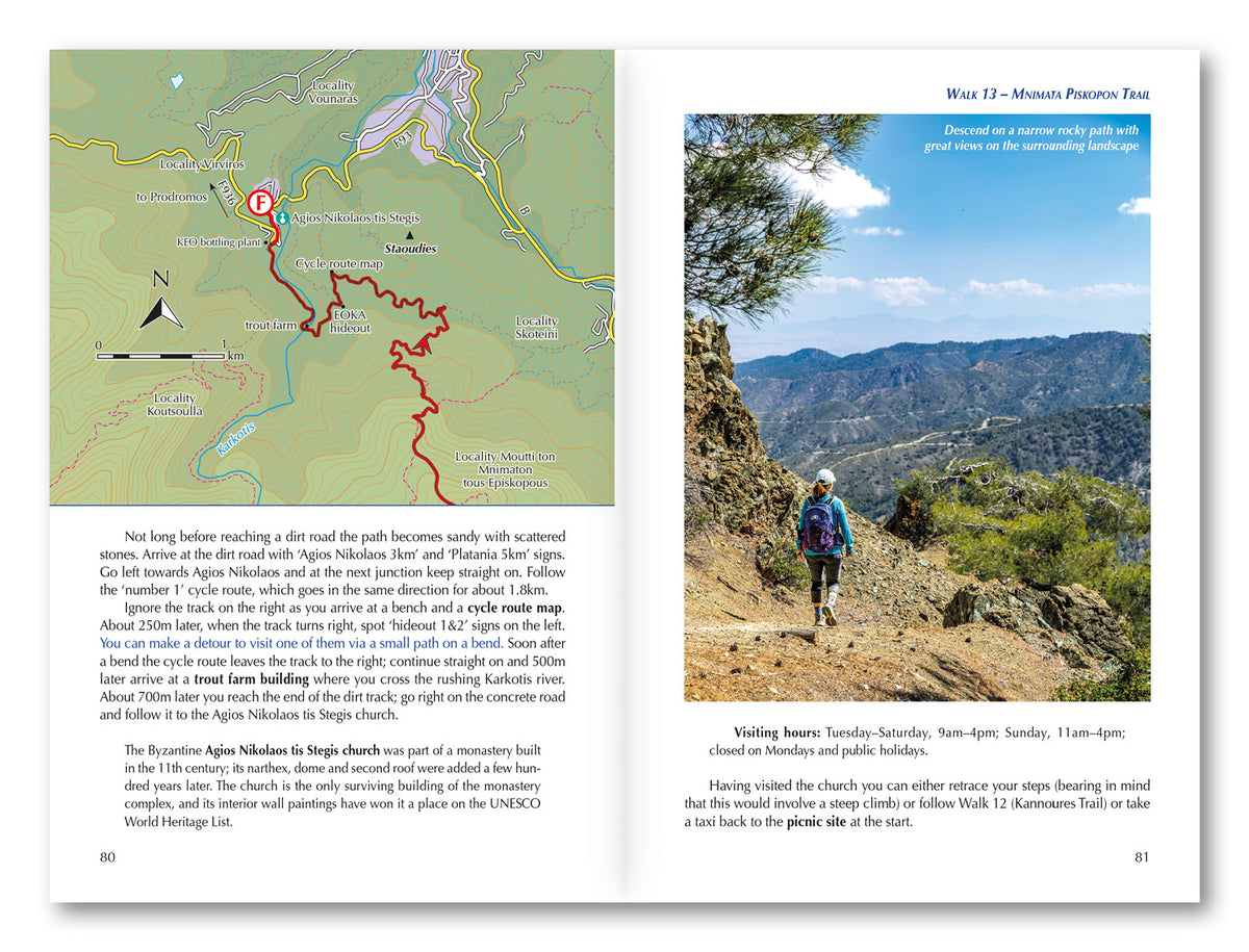 Walking in Cyprus - Route Photos