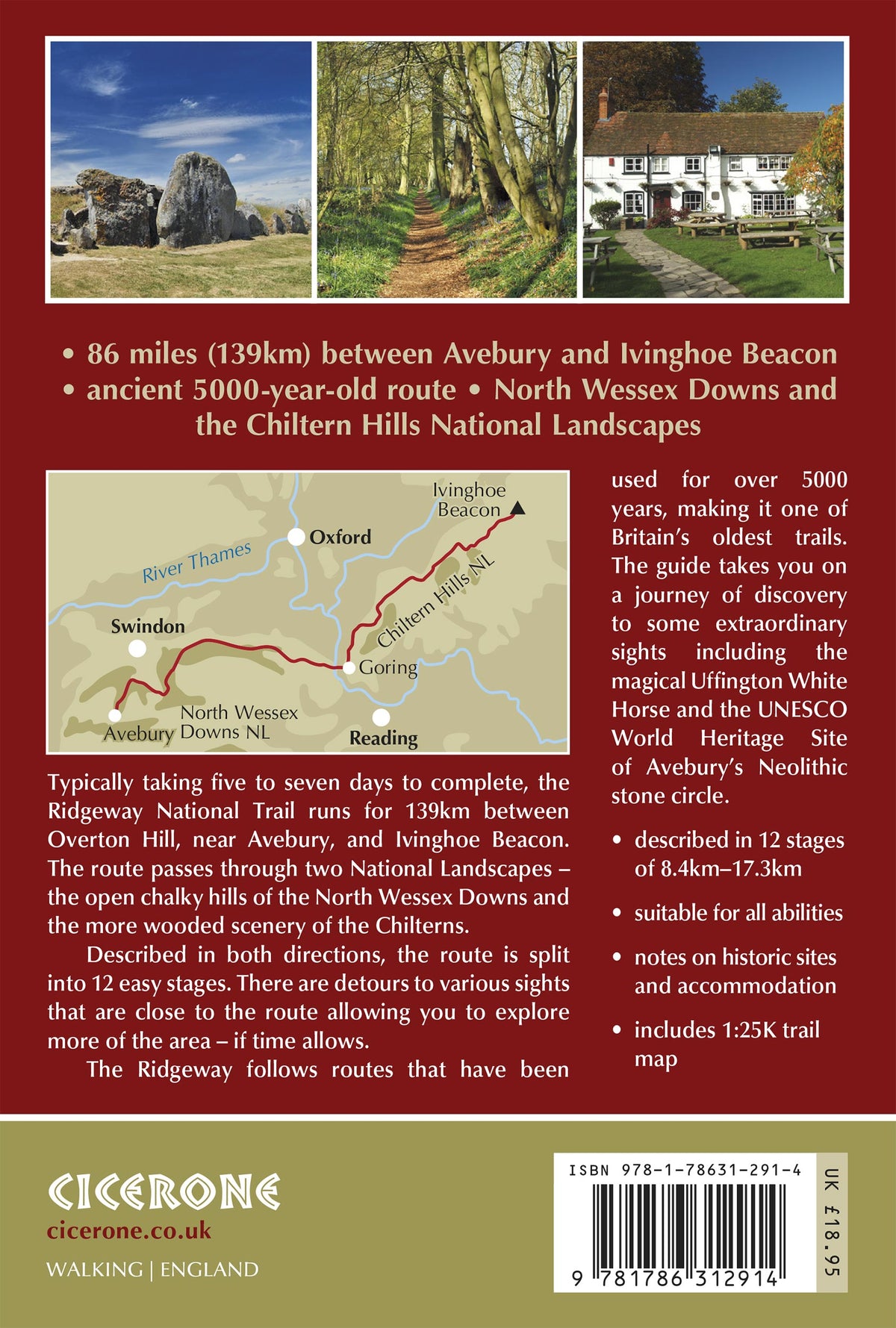 The Ridgeway National Trail - Back Cover