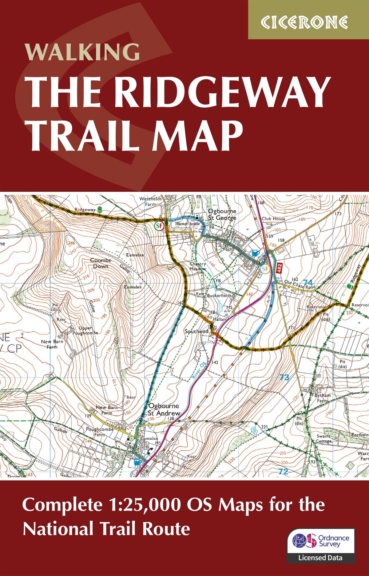 The Ridgeway Trail Map - Front Cover