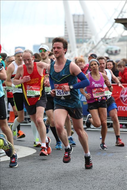 London Marathon Big Ben finish