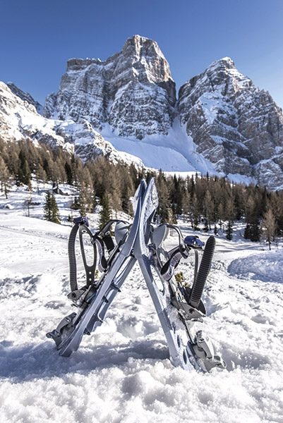 745_SP0 Image from Ski Touring and Snowshoeing in the Dolomites by James Rushforth