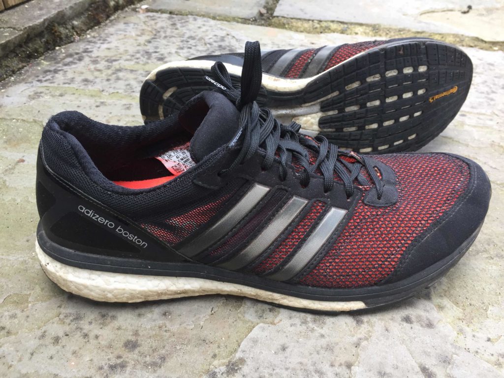 Adidas Adizero Boston Boost road running shoe review, Shoes for fell running, trail running and road running - Do I have too many running shoes?