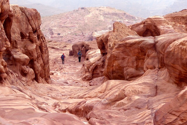 Petra, from the Jordan Trail